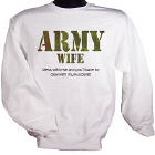 Me and the Army Personalized Military Sweatshirt